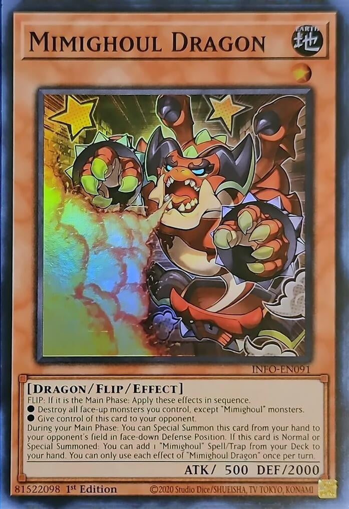 Mimighoul Dragon (INFO-EN091)  Super Rare