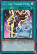 Spell Card "Monster Reborn" (INFO-EN099)  Super Rare