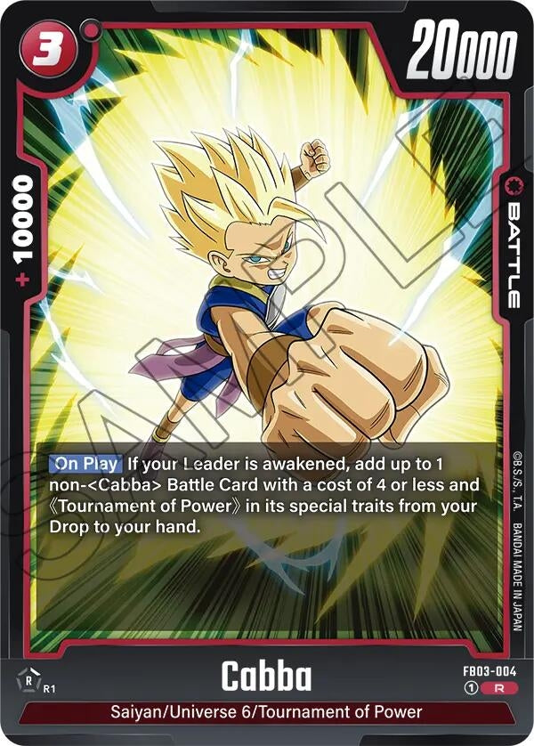 (FB03-004) Cabba - Rare