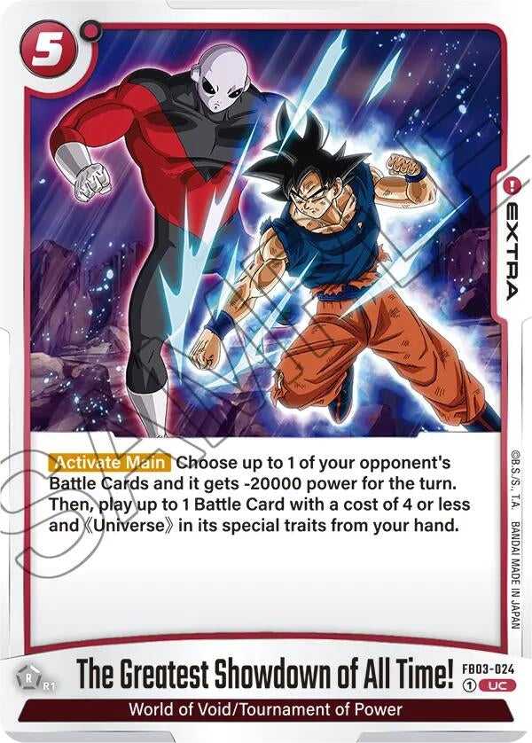 (FB03-024) The Greatest Showdown of All Time! - Uncommon