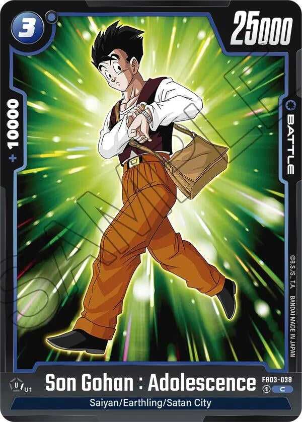 (FB03-038) Son Gohan : Adolescence - Common