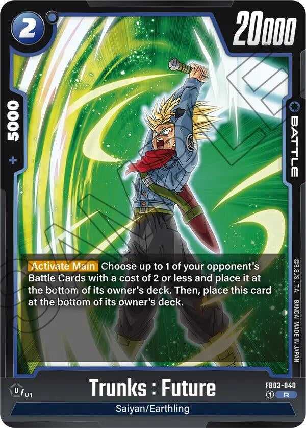 (FB03-040) Trunks : Future - Rare