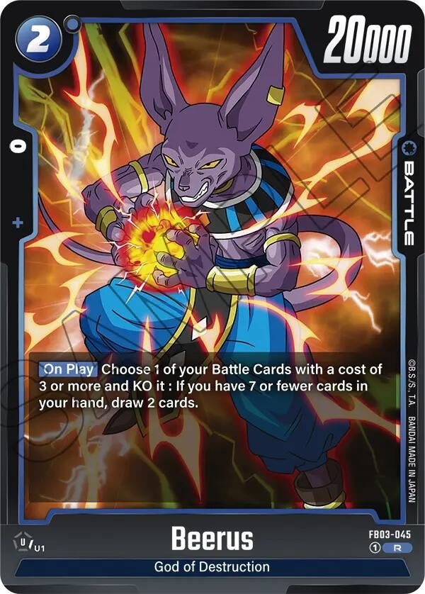 (FB03-045) Beerus - Rare