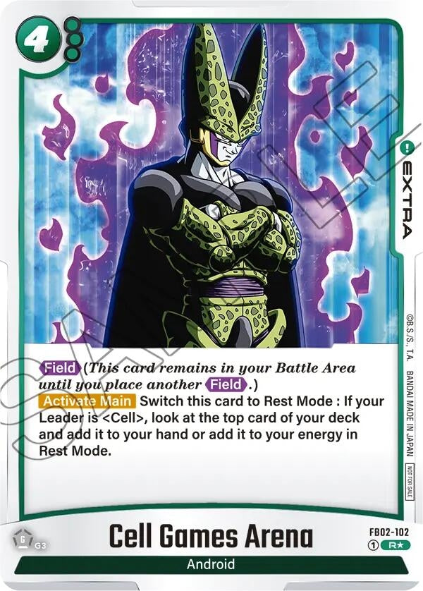 (FB02-102) Cell Games Arena (Championship Pack 02) - Rare