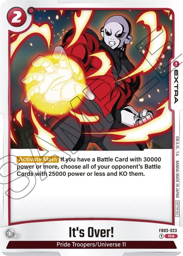 (FB03-023) It's Over! (Championship Pack 02) - Rare