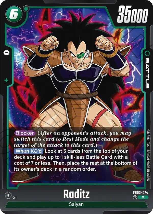 (FB03-074) Raditz - Rare