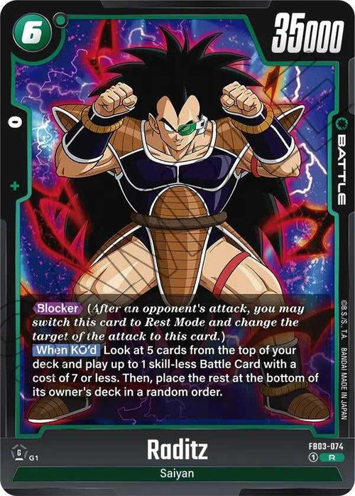 (FB03-074) Raditz - Rare