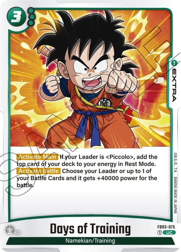 (FB03-075) Days of Training - Uncommon