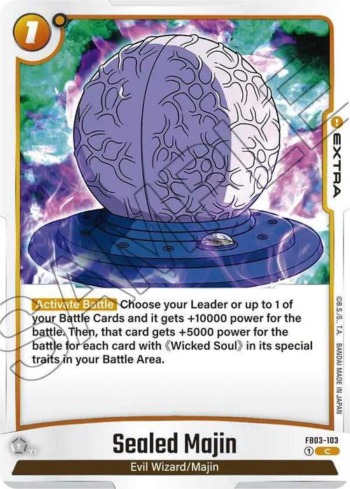 (FB03-103) Sealed Majin - Common