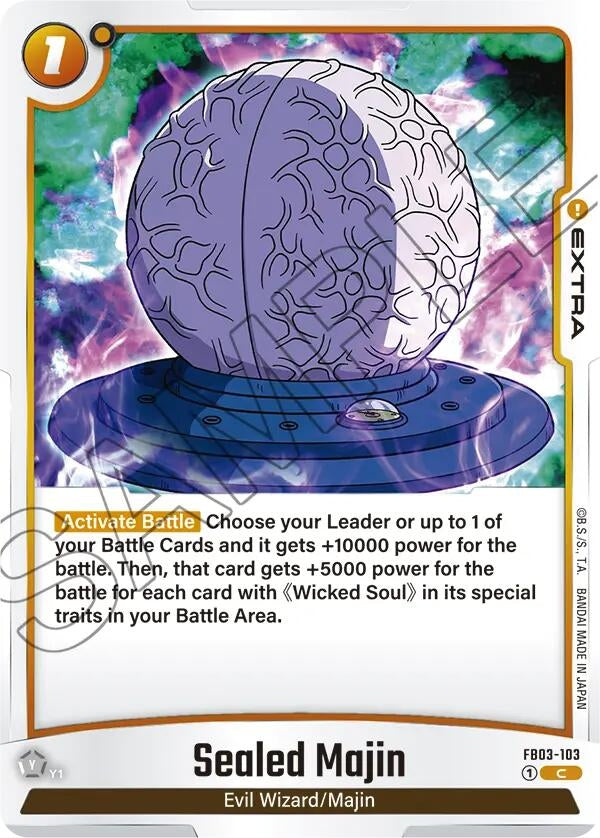 (FB03-103) Sealed Majin - Common