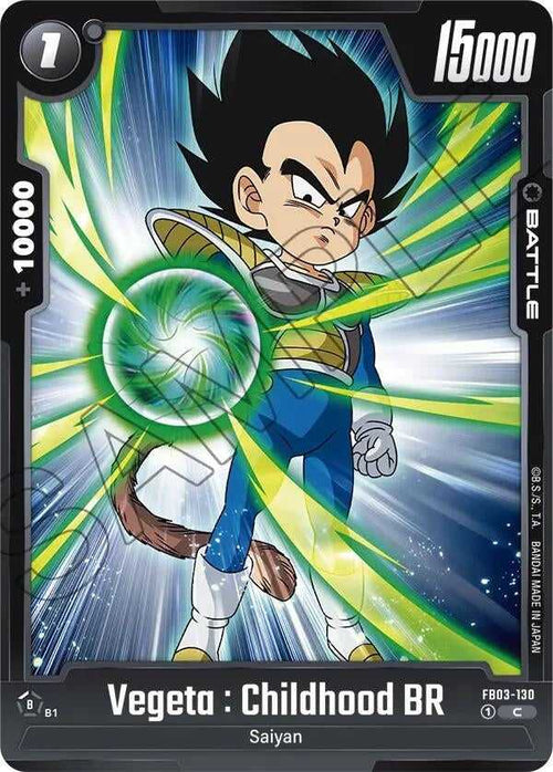 (FB03-130) Vegeta : Childhood BR - Common