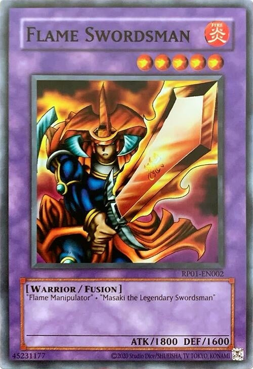 Flame Swordsman  (RP01-EN002) Common