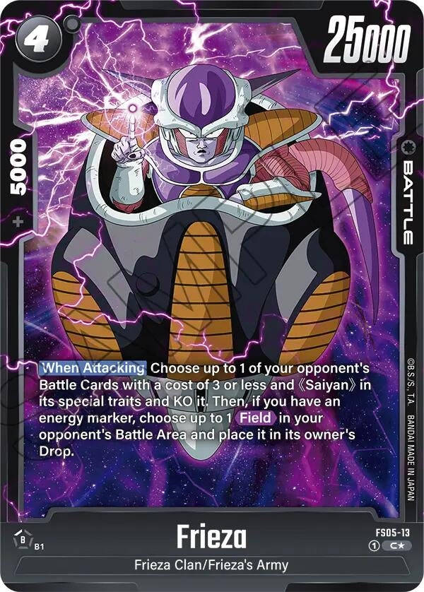 (FS05-13) Frieza (Bonus Pack Alternate Art) - Common