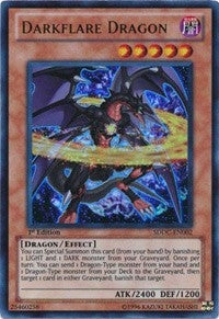 Darkflare Dragon (SDDC-EN002) Ultra Rare