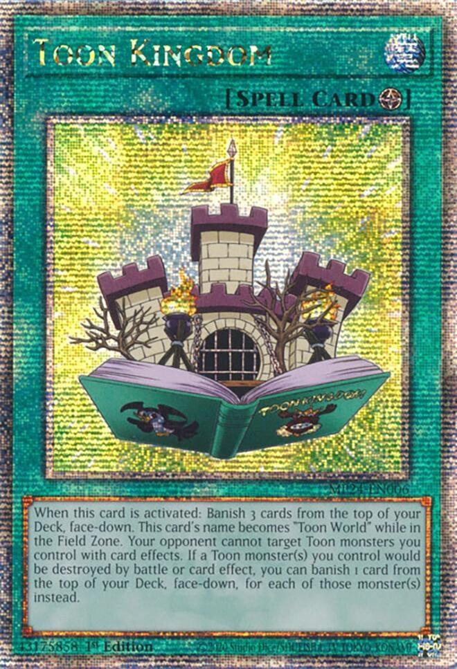 Toon Kingdom  (MP24-EN006)  Quarter Century Secret Rare