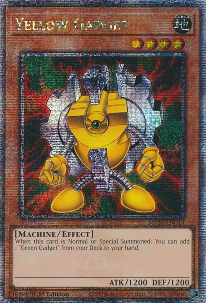 Yellow Gadget  (MP24-EN013)  Quarter Century Secret Rare