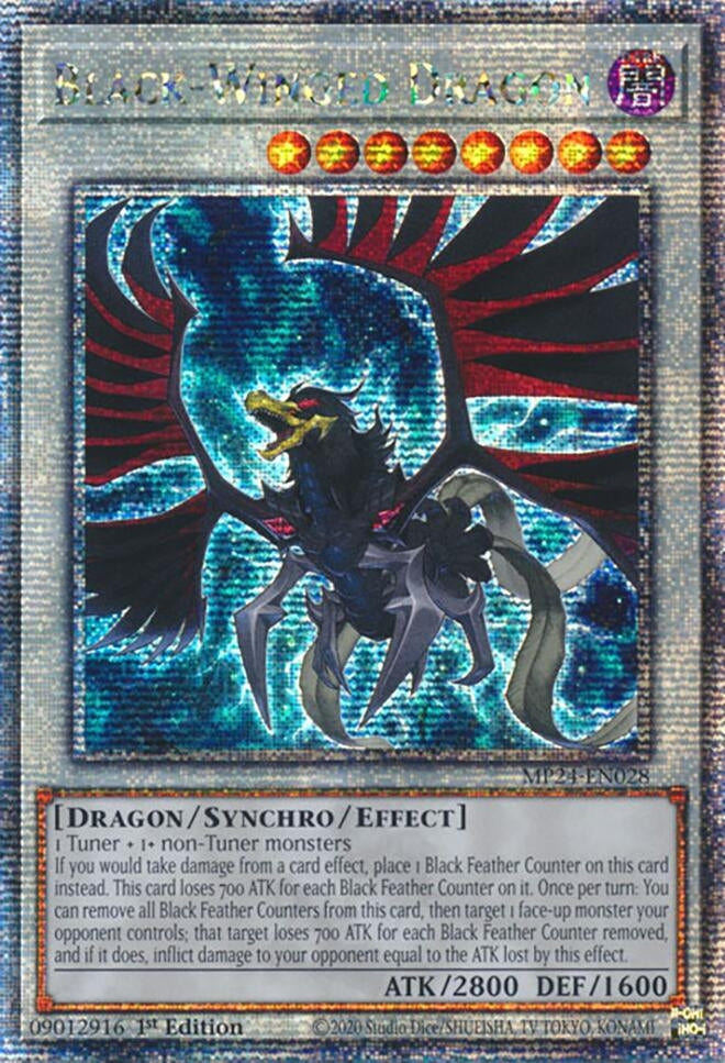 Black-Winged Dragon  (MP24-EN028)  Quarter Century Secret Rare
