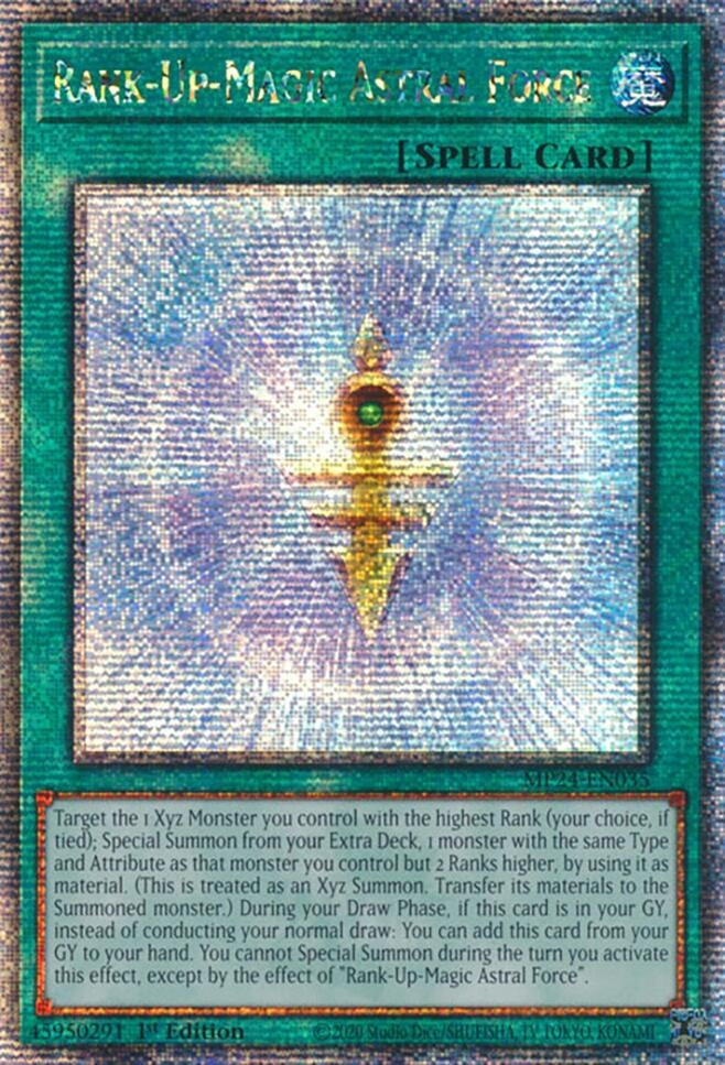 Rank-Up-Magic Astral Force  (MP24-EN035)  Quarter Century Secret Rare