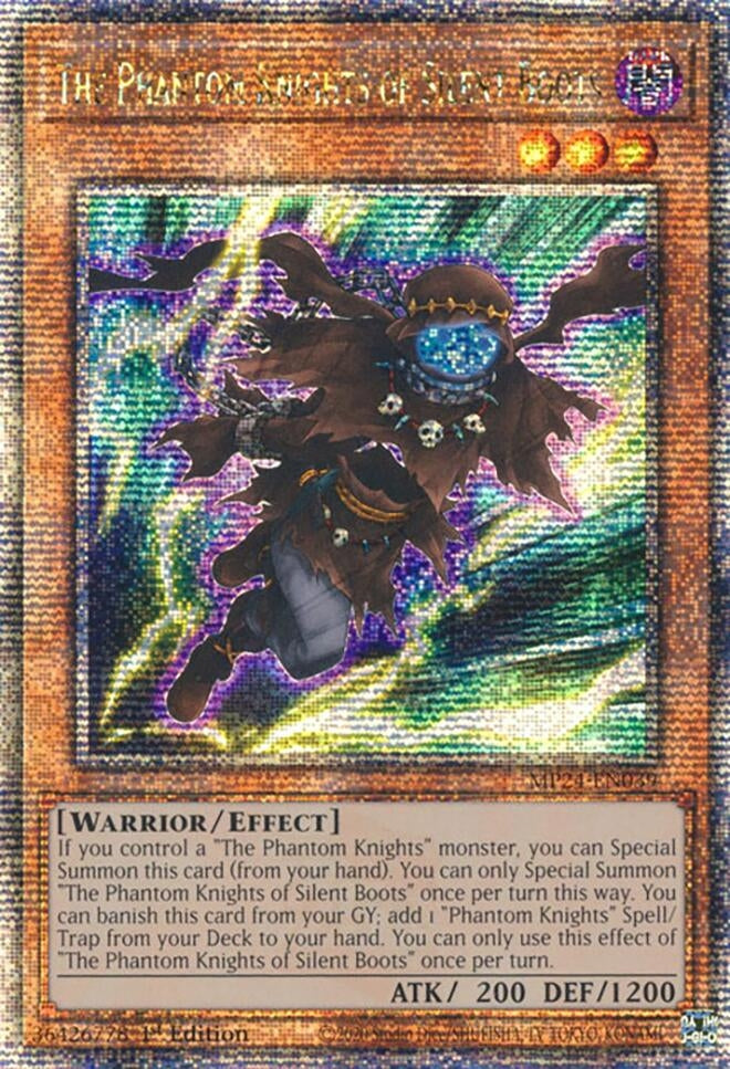 The Phantom Knights of Silent Boots  (MP24-EN039)  Quarter Century Secret Rare