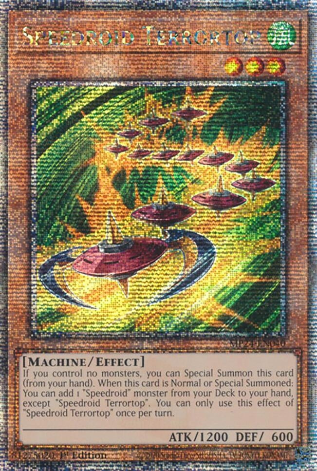 Speedroid Terrortop  (MP24-EN040)  Quarter Century Secret Rare