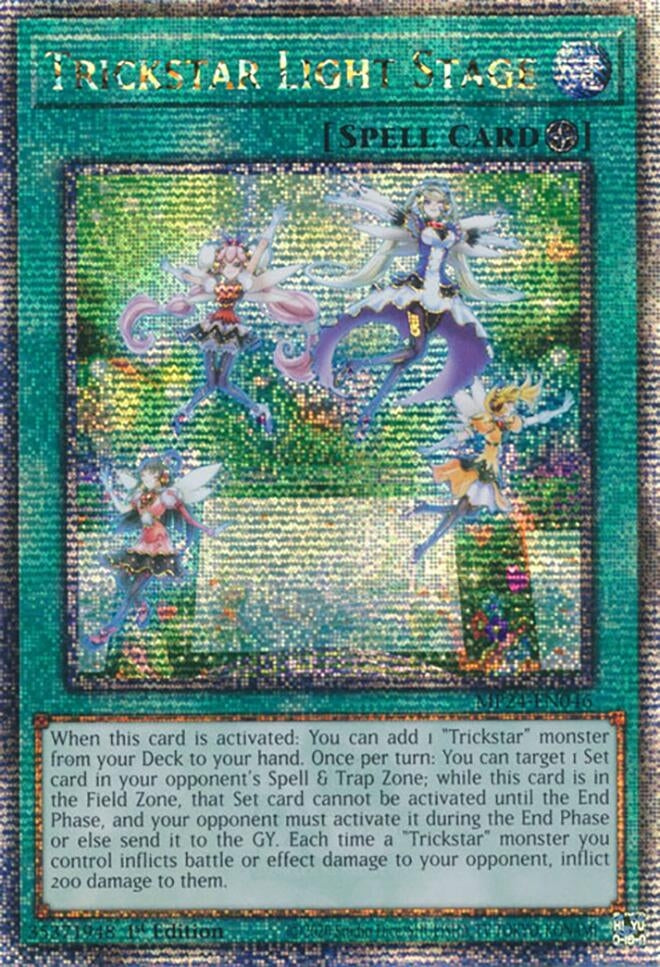 Trickstar Light Stage  (MP24-EN046)  Quarter Century Secret Rare