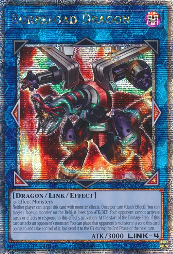 Borreload Dragon (Alternate Art)  (MP24-EN048)  Quarter Century Secret Rare