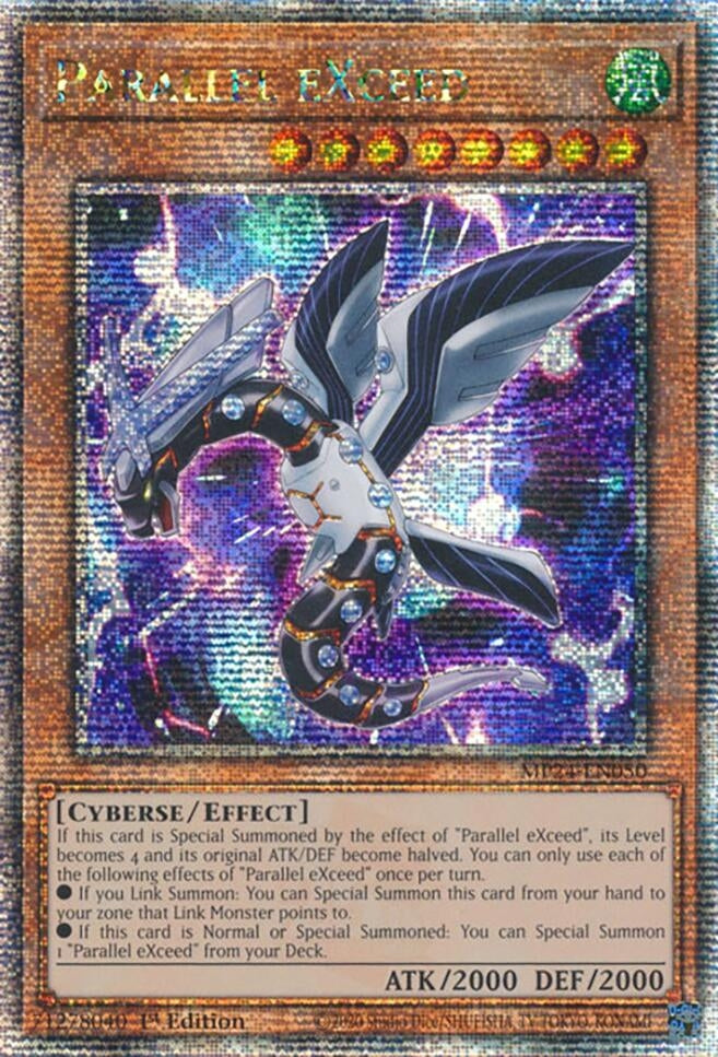 Parallel eXceed  (MP24-EN050)  Quarter Century Secret Rare