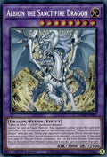 Albion the Sanctifire Dragon (MP24-EN082)  Prismatic Secret Rare