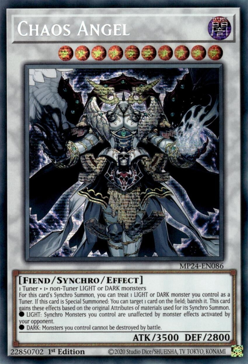 Chaos Angel (MP24-EN086)  Prismatic Secret Rare