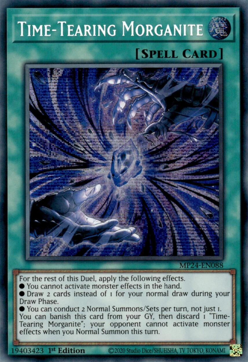 Time-Tearing Morganite (MP24-EN088)  Prismatic Secret Rare