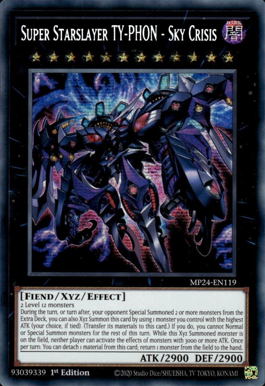 Super Starslayer TY-PHON - Sky Crisis (MP24-EN119)  Prismatic Secret Rare