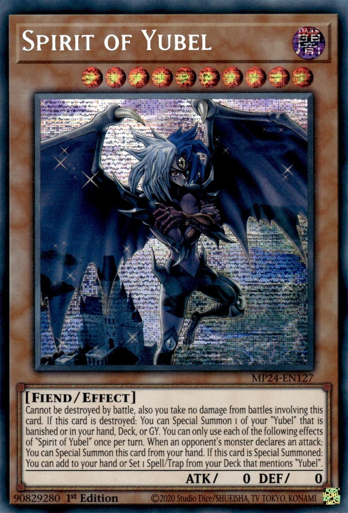 Spirit of Yubel (MP24-EN127)  Prismatic Secret Rare