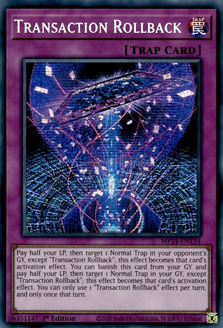 Transaction Rollback (MP24-EN134)  Prismatic Secret Rare
