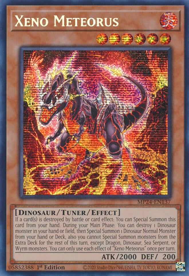 Xeno Meteorus (MP24-EN137)  Prismatic Secret Rare