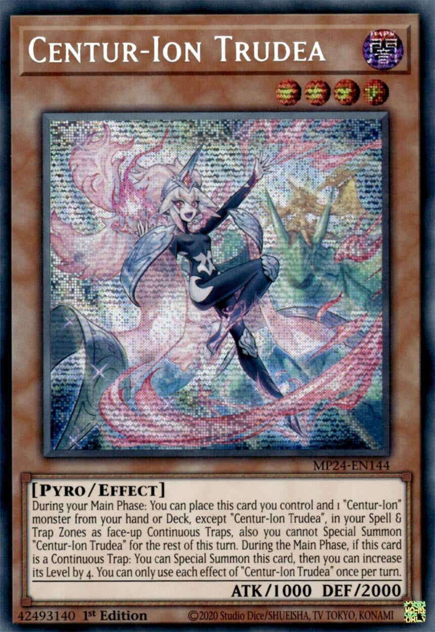 Centur-Ion Trudea (MP24-EN144)  Prismatic Secret Rare