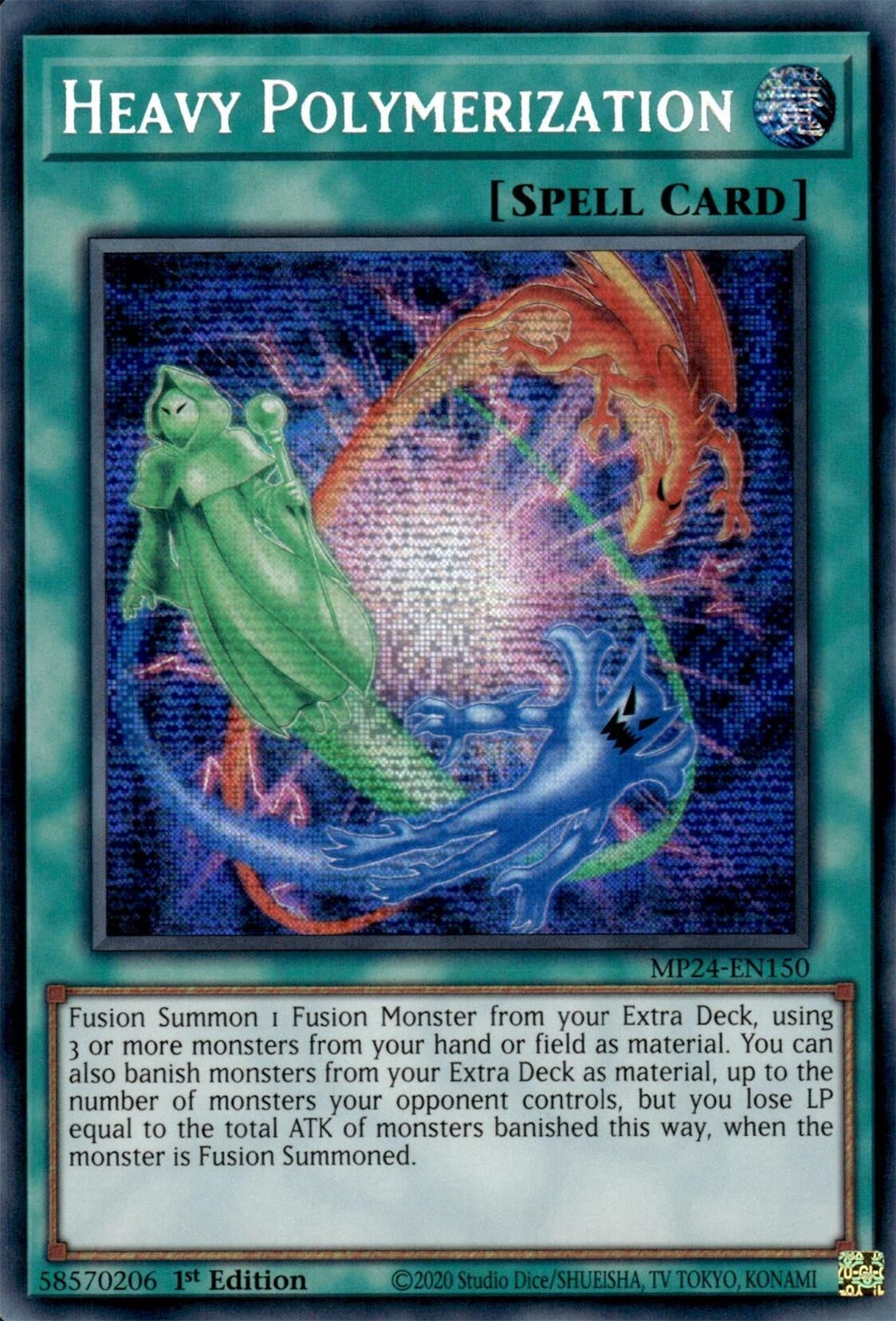 Heavy Polymerization (MP24-EN150)  Prismatic Secret Rare
