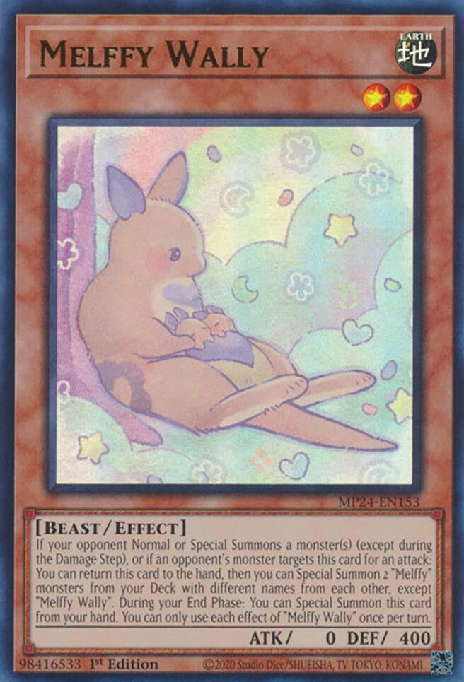 Melffy Wally (MP24-EN153)  Ultra Rare