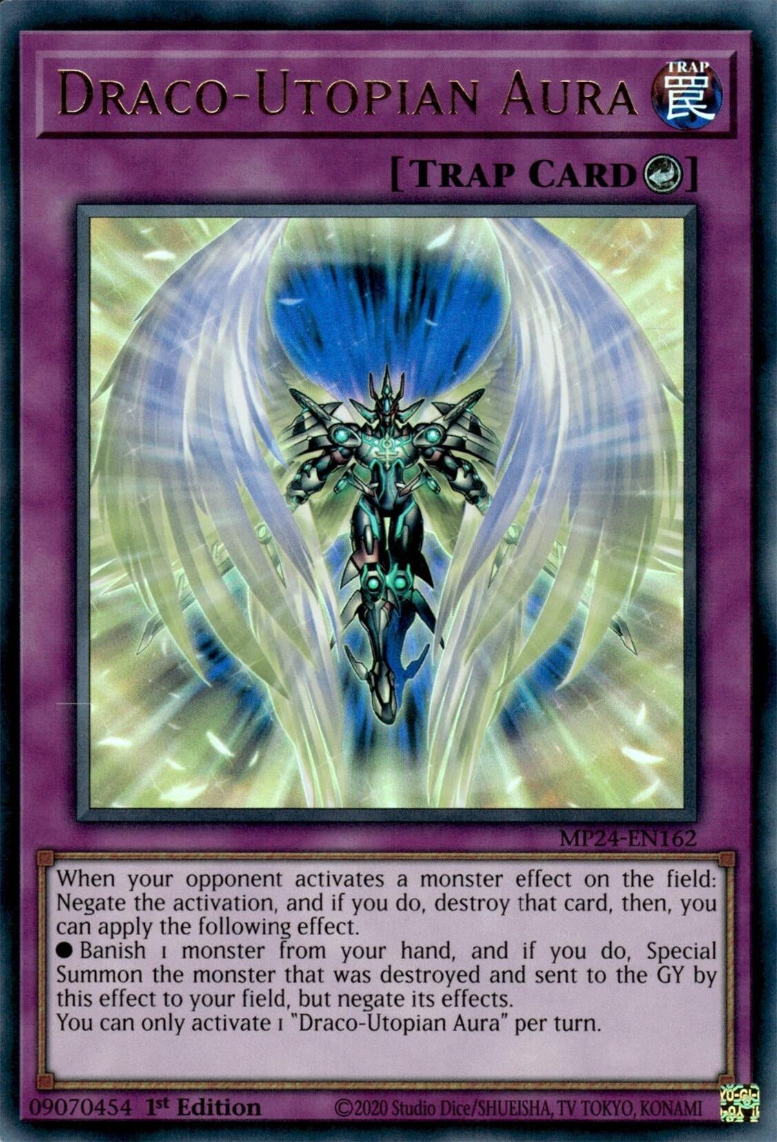Draco-Utopian Aura (MP24-EN162)  Ultra Rare