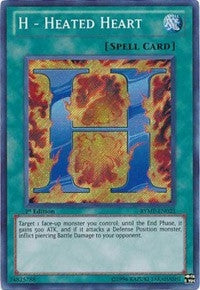 H - Heated Heart (RYMP-EN023) Secret Rare