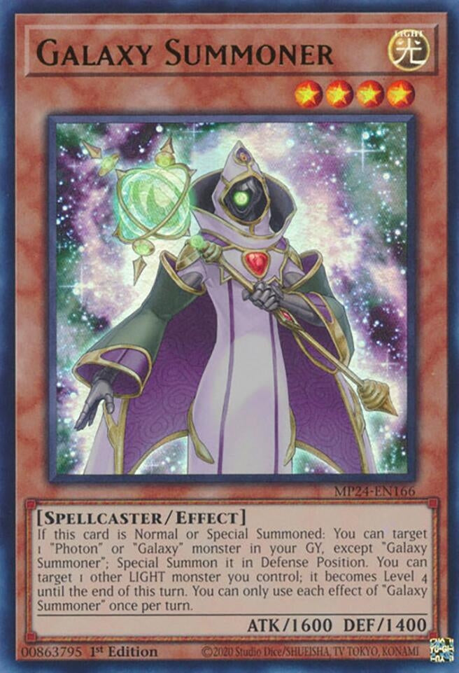 Galaxy Summoner (MP24-EN166)  Ultra Rare