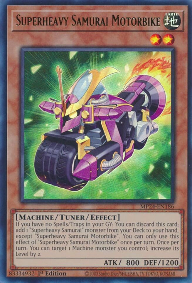 Superheavy Samurai Motorbike (MP24-EN186)  Ultra Rare
