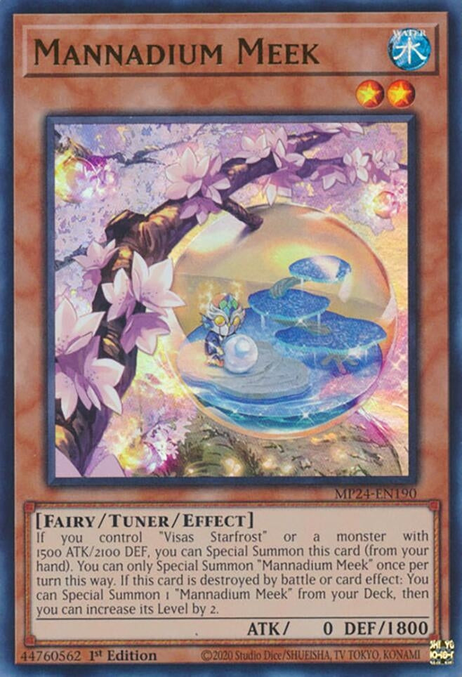 Mannadium Meek (MP24-EN190)  Ultra Rare