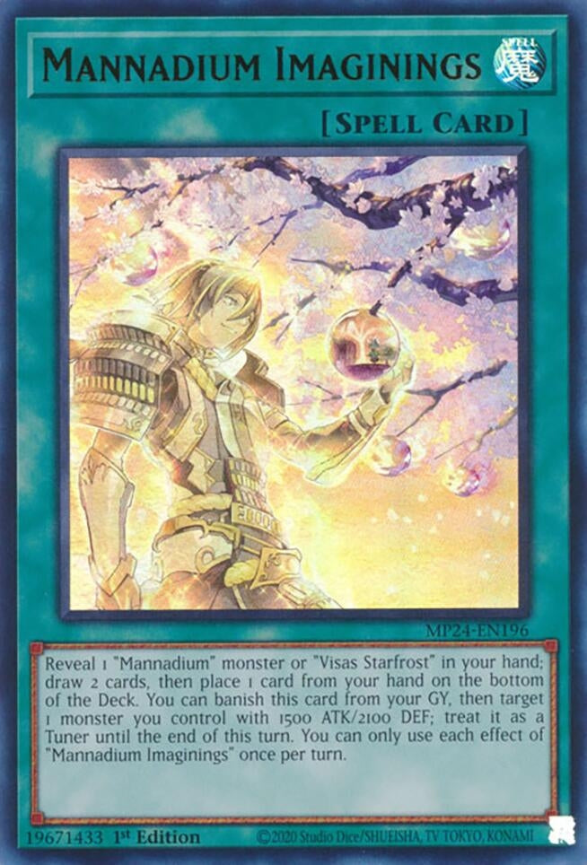 Mannadium Imaginings (MP24-EN196)  Ultra Rare