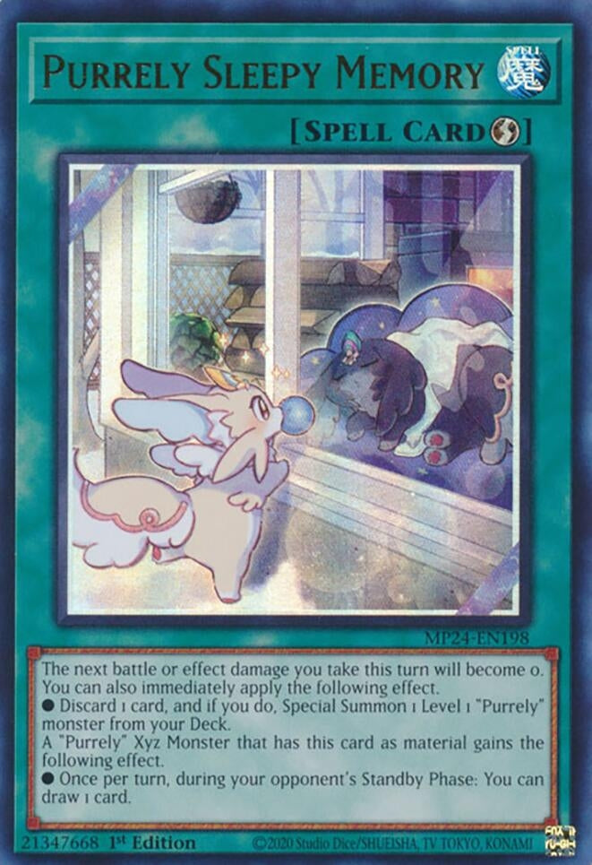 Purrely Sleepy Memory (MP24-EN198)  Ultra Rare