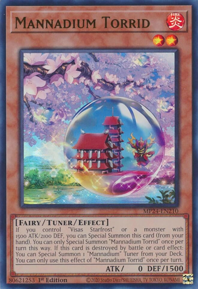 Mannadium Torrid (MP24-EN210)  Ultra Rare