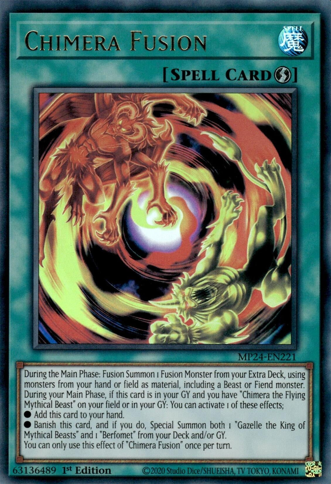 Chimera Fusion (MP24-EN221)  Ultra Rare
