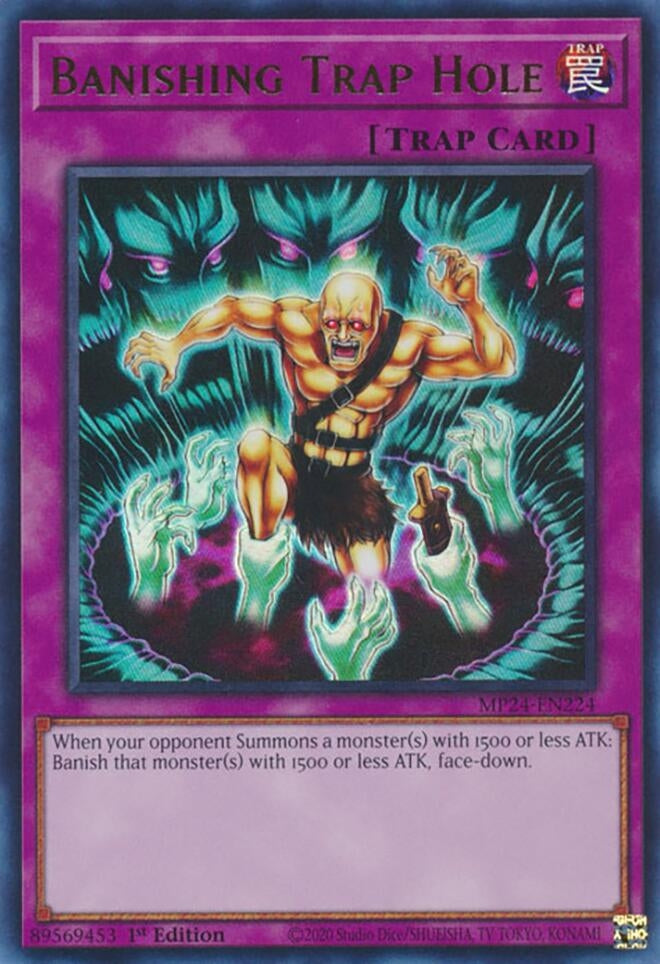 Banishing Trap Hole (MP24-EN224)  Ultra Rare