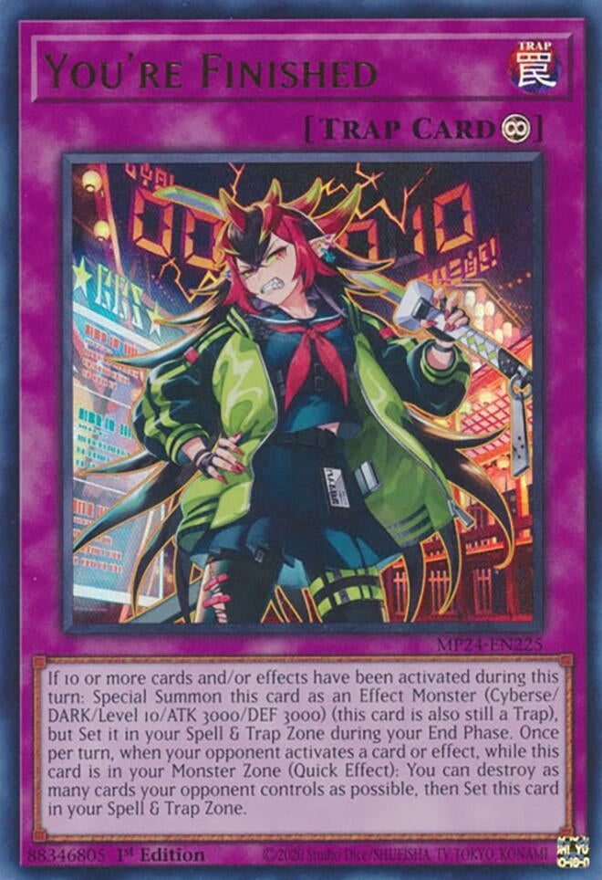 You're Finished (MP24-EN225)  Ultra Rare