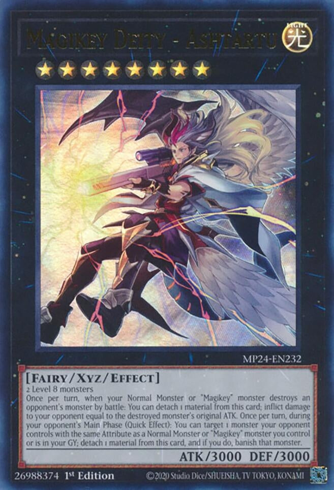 Magikey Deity - Ashtartu (MP24-EN232)  Ultra Rare