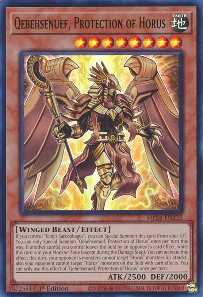 Qebehsenuef, Protection of Horus (MP24-EN235)  Ultra Rare